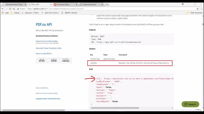 Extract PDF Data Using Document Parser | PDFAPI.co